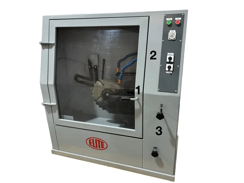 Main components of the machine ELITE BR 800