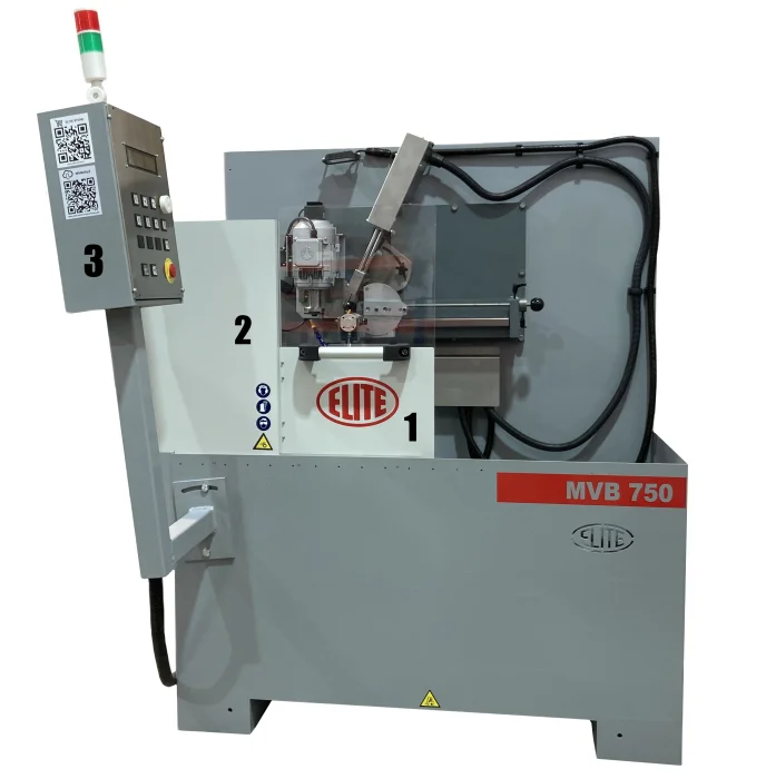 Main components of the machine ELITE MVB 750