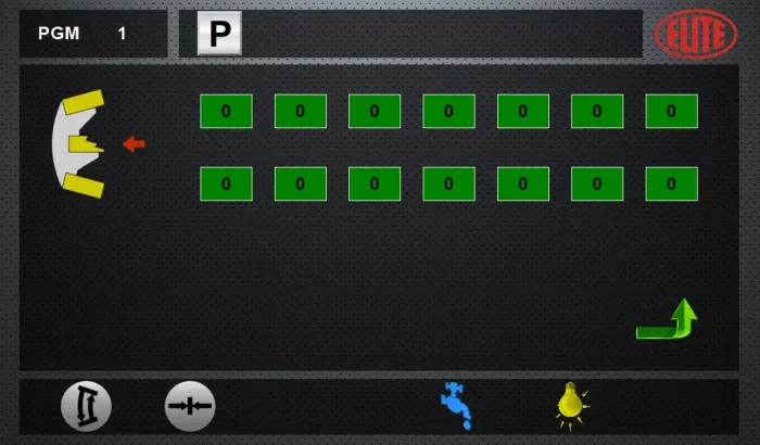 Touchscreen for quick and easy programming. ELITE model AVG 850