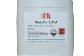 Detergent for pressure jet machine washing.