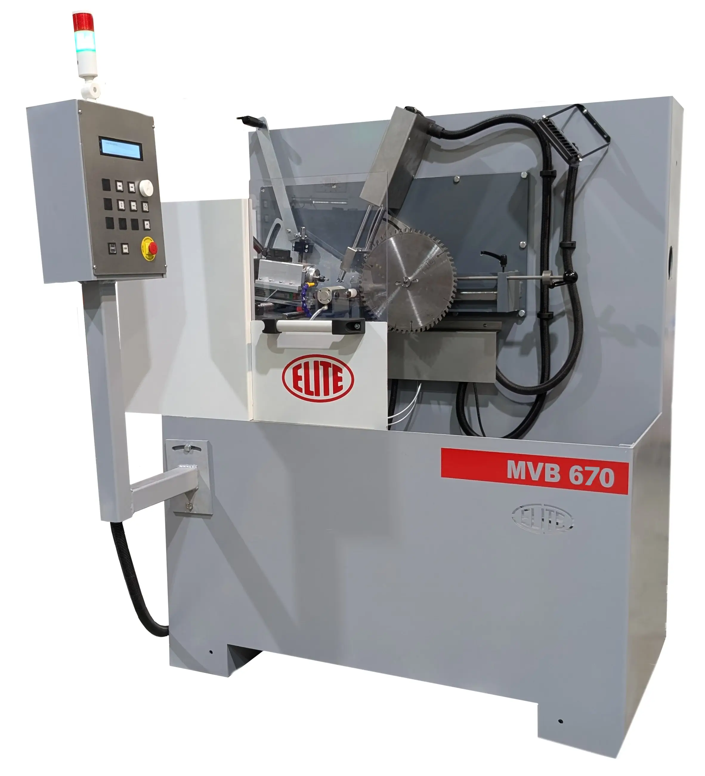 Automatic chip breaker slot grinding machine for HSS circular saws or with tungsten carbide tooth ELITE model MVB 670